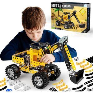Stem Building Projects Toys forKids 8 9 10 11 12+Year Old,256 PCS Metal Building